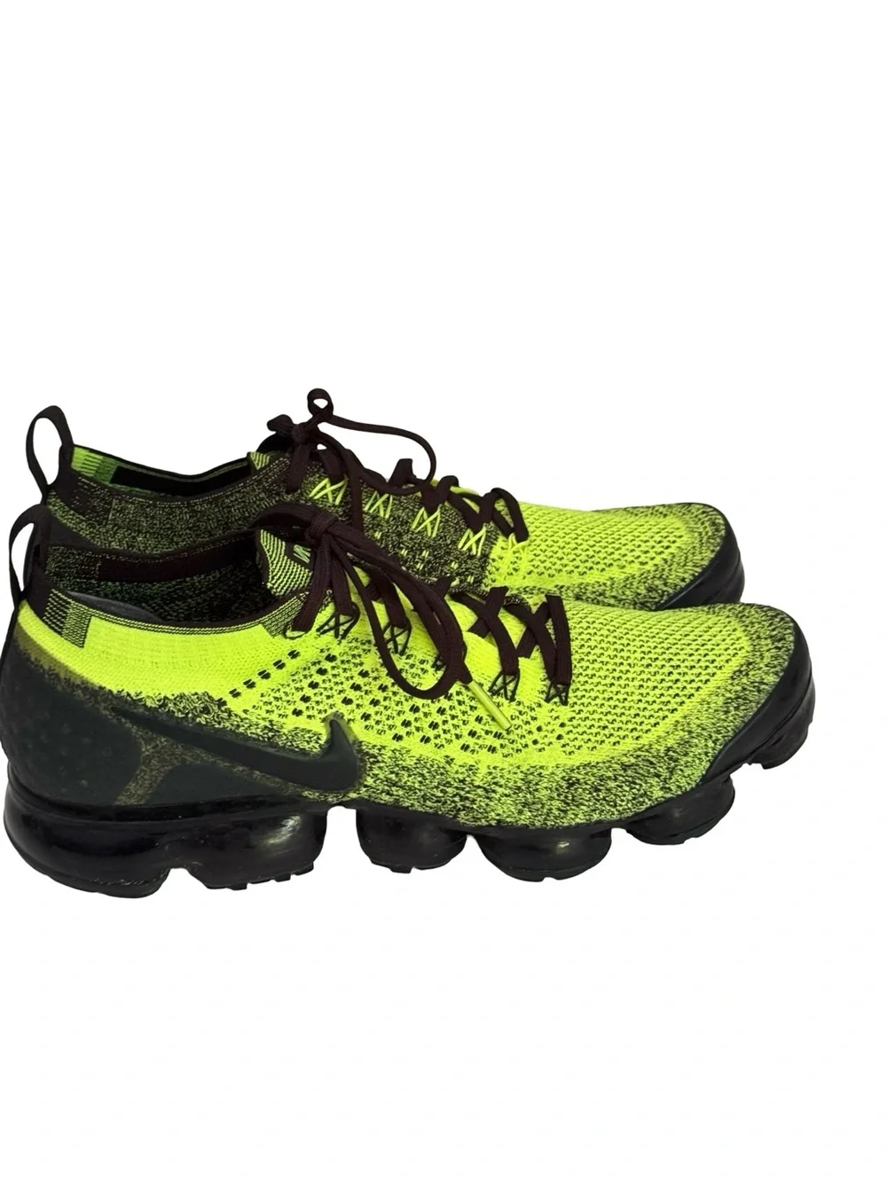 Nike Air Vapormax Flyknit 2 Volt Black 9.5